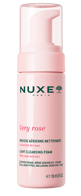 Nuxe Very Rose Mousse Detergente Viso 150 ml